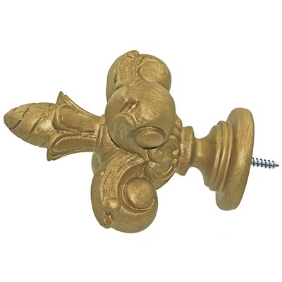 Menagerie Grand Fleur De Lis  Vintage Gold